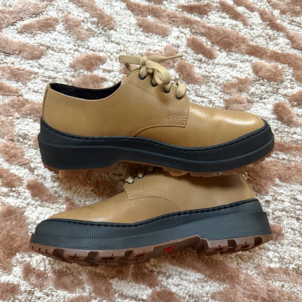 Camper Brutus Trek MICHELIN Beige Leather Shoes – Women’s EU 40 - Picture 5 of 10